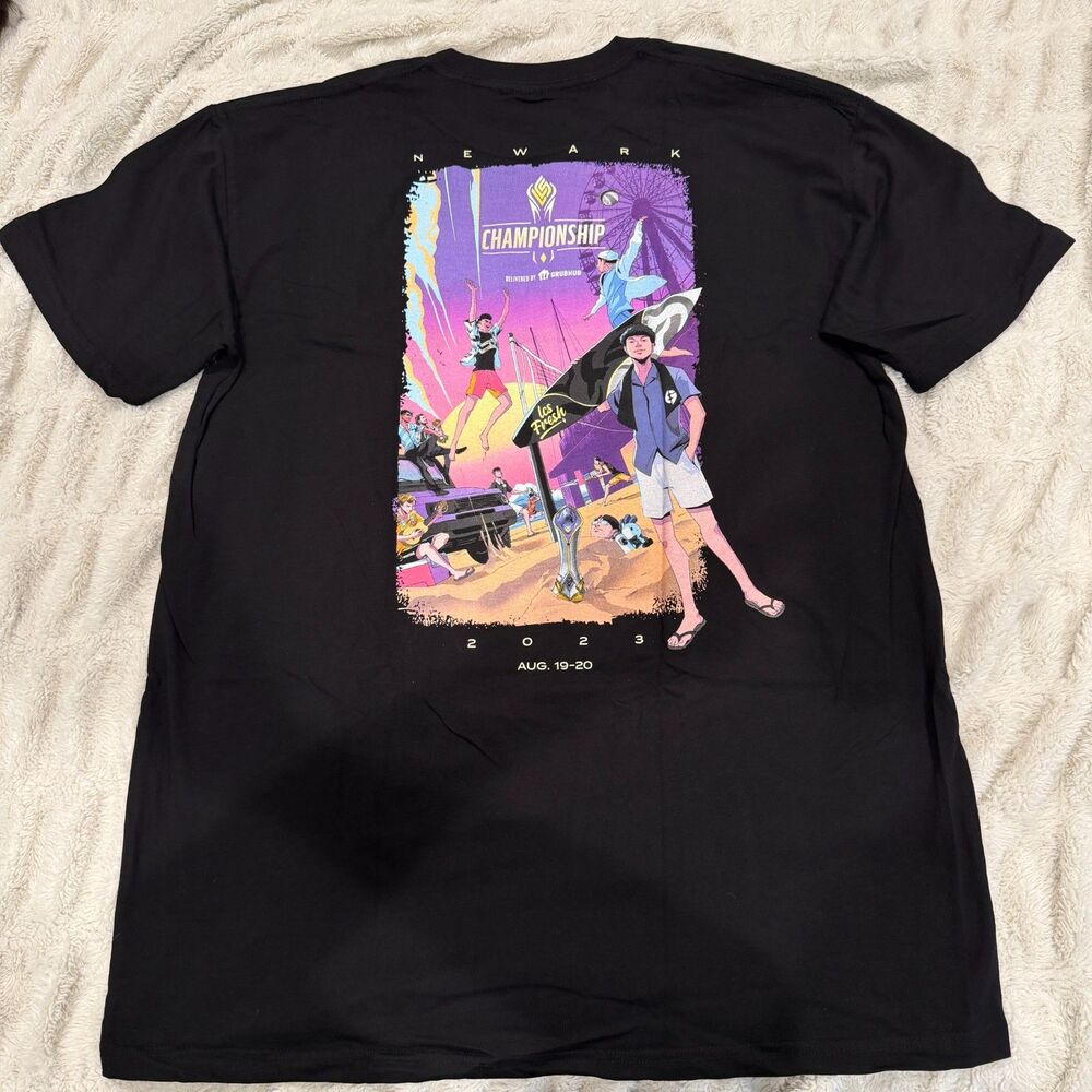 League of Legends LCS 2023 Championship Short Sleeve Tee - XL